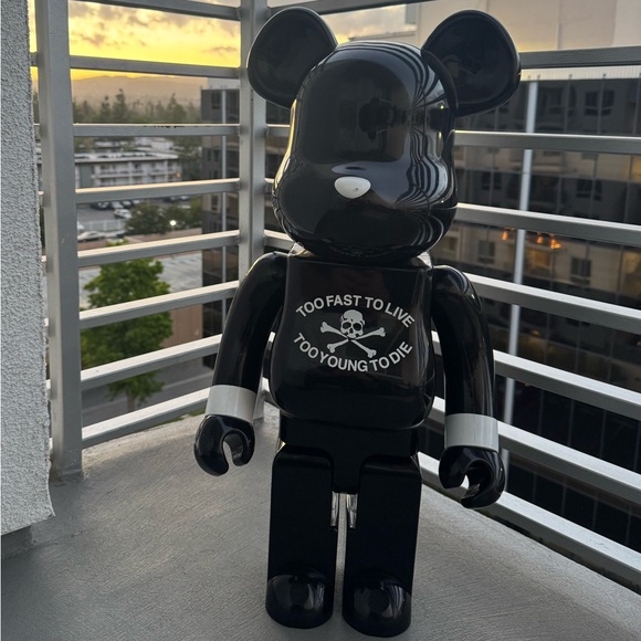 Medicom🖤BEARBRICK🖤Mastermind Japan 1000% - Picture 2 of 14